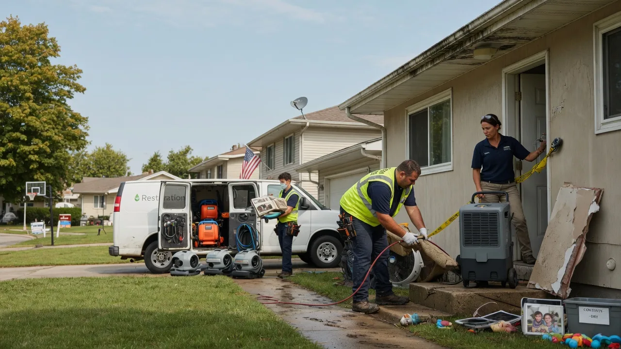 Water Damage Restoration in Mingus, TX near me